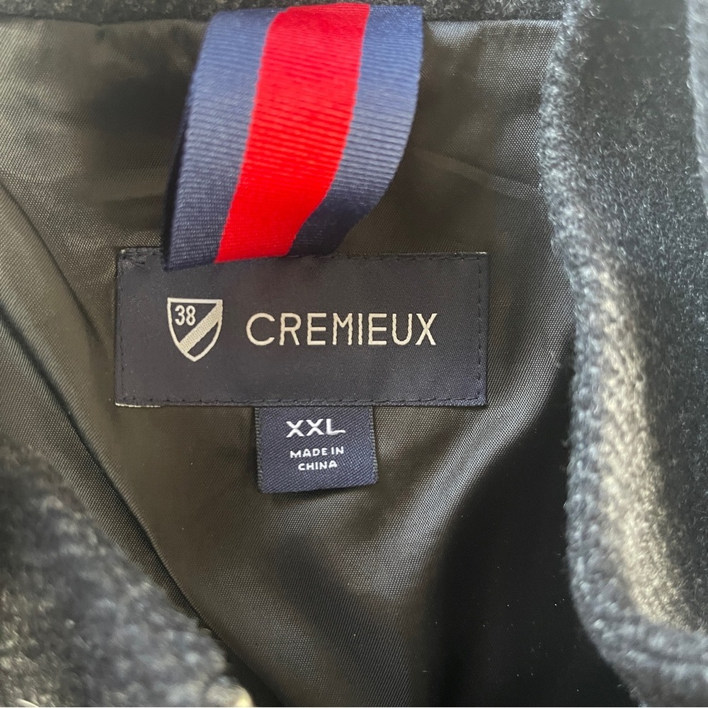 Cremieux Dark Grey Men's Pea Coat in XXL -NWOT - Picture 4 of 11